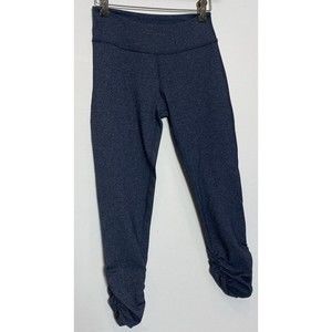 Beyond Yoga Leggings Athleisure Ruched Stirred Workout Gym Gray Women’s M